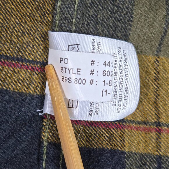 Red Head Brand Co Flannel Shirt L Plaid Button Up 100% Cotton Outdoor Workwear - Picture 12 of 13